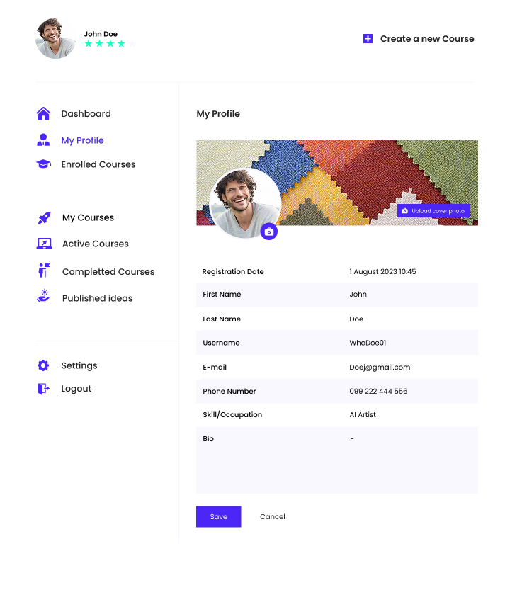 Tutors My Profile